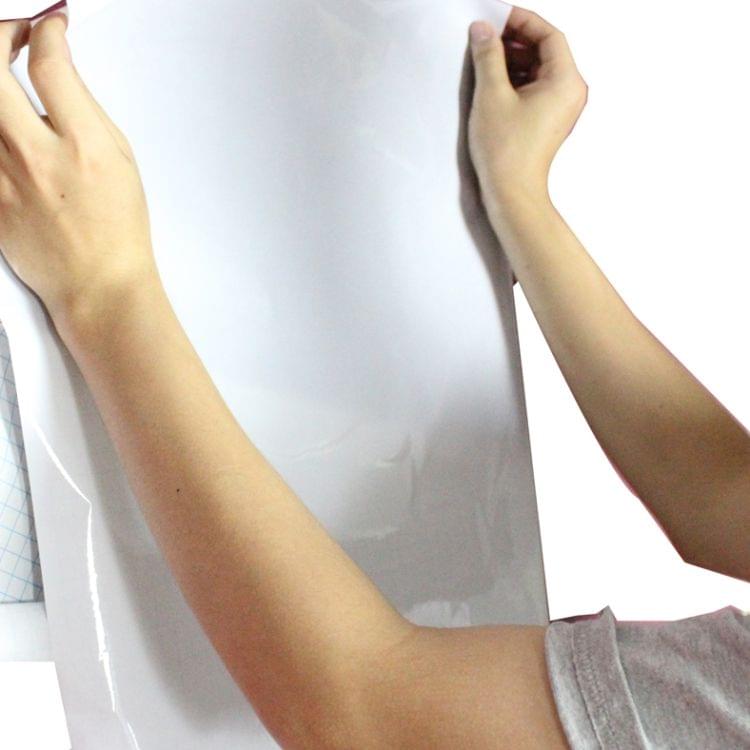 PVC Wall Whiteboard with Free Marker Pen Size: 45x200cm