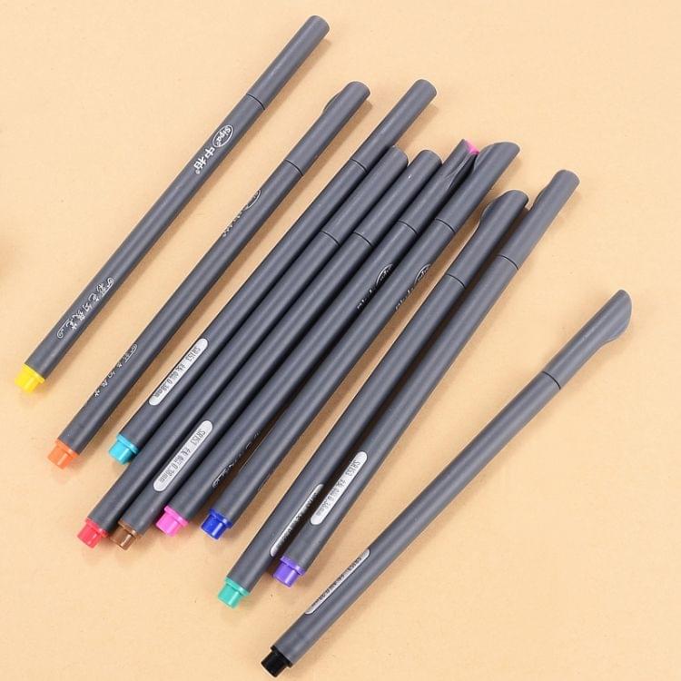 Superfine Hook Line 0.38mm Hand-painted Children Painting Art Water Color Pen Set