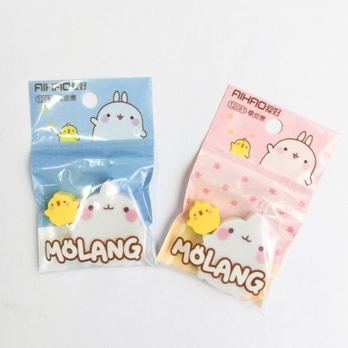 12081 3 PCS Cute Cartoon Rabbit Duck Eraser School Office Supplies Student Stationery