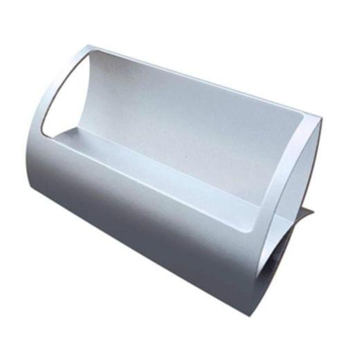 Creative Metal Card Holders Note Holders for Office Display Desk Business Card Holders Desk Accessories Stand Clip(Silver)