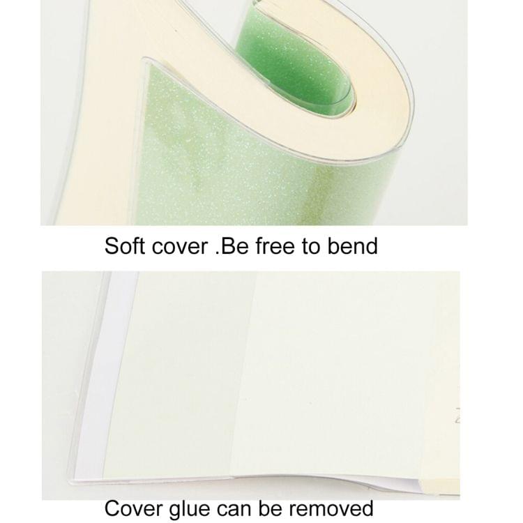 Creative Simple Design Colorful Fashion Gum Cover A6 Diary Notebook (Yellow)