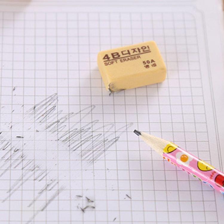 80545 10 PCS Children 4B Eraser School Office Supplies Student Stationery Gifts, Size:200A