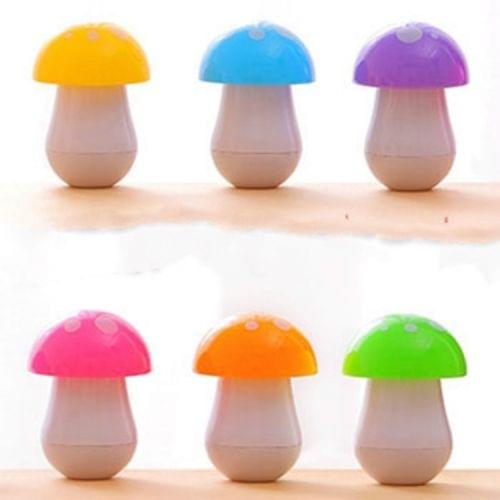 4 PCS Creative Stretch Ballpoint Pen Mushroom Pen Kawaii Stationery Kids Fine Gifts Office Supplies Random Color Delivery