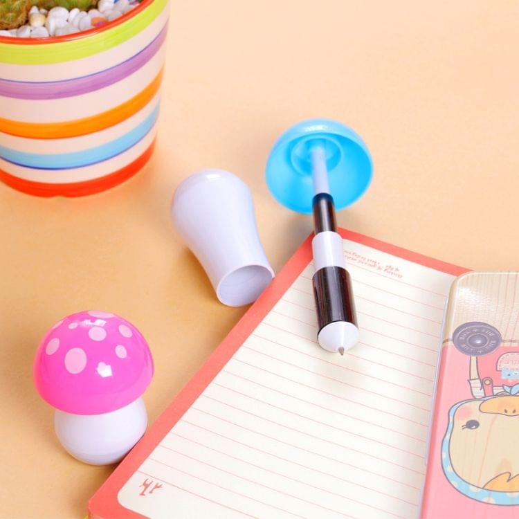 4 PCS Creative Stretch Ballpoint Pen Mushroom Pen Kawaii Stationery Kids Fine Gifts Office Supplies Random Color Delivery