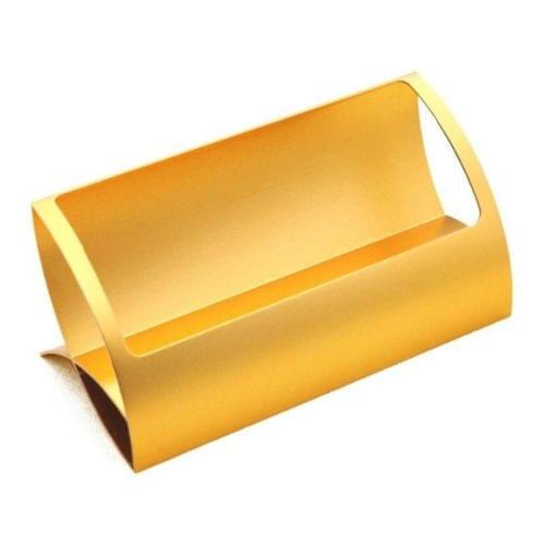 Creative Metal Card Holders Note Holders for Office Display Desk Business Card Holders Desk Accessories Stand Clip(Gold)