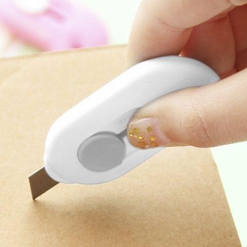 Small Hand Paper Razor Cutter Cute Solid Mini Portable Knife Paper Cutter Razor Blade Office Station ...