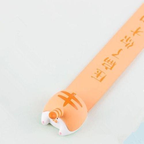 2 PCS Lovely Cartoon Animals Ass Bookmarks(Orange Cat)