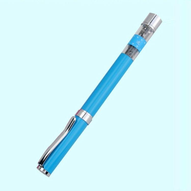 Students Multifunctional Intelligent Sitting Posture Correction Myopia Prevention Pen without Refill (Blue)