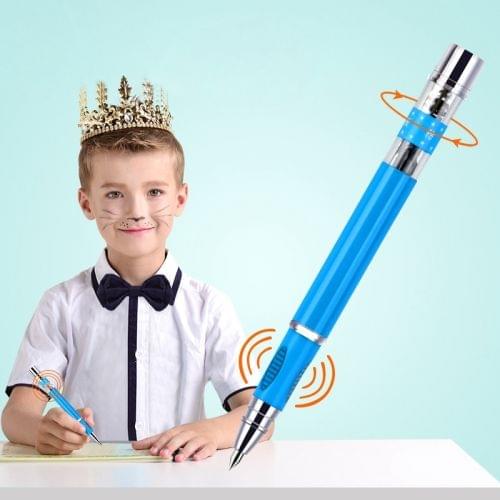 Students Multifunctional Intelligent Sitting Posture Correction Myopia Prevention Pen without Refill (Blue)