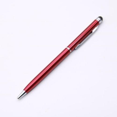 2 PCS Touch Pen Capacitive Touch Ballpoint Pen Children Student Stationery School Office Supplies, Ink Color:Black(Red)