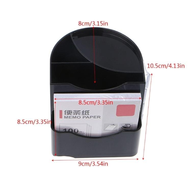 Pen Holder Pen Pencil Holder Desktop Drawer Organizer Makeup Storage Box with Notes