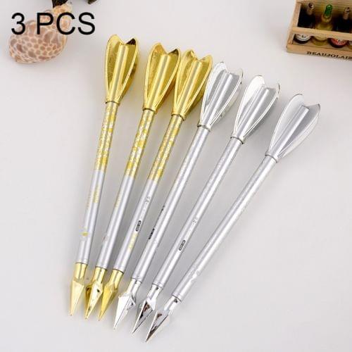 10 PCS Creative Darts Arrow Pens Black 0.5mm Gel Pen Signing Pen School Office Supplies Stationery,Random Color Delivery