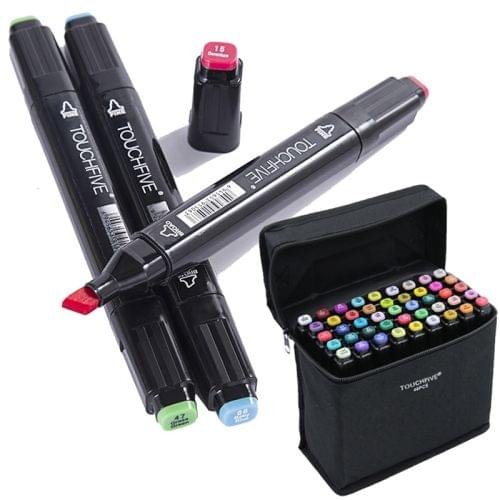 TouchFIVE Color Art Markers Set Dual Headed Sketch Oily Alcohol Based Animation Manga Markers(40 Animation Set)