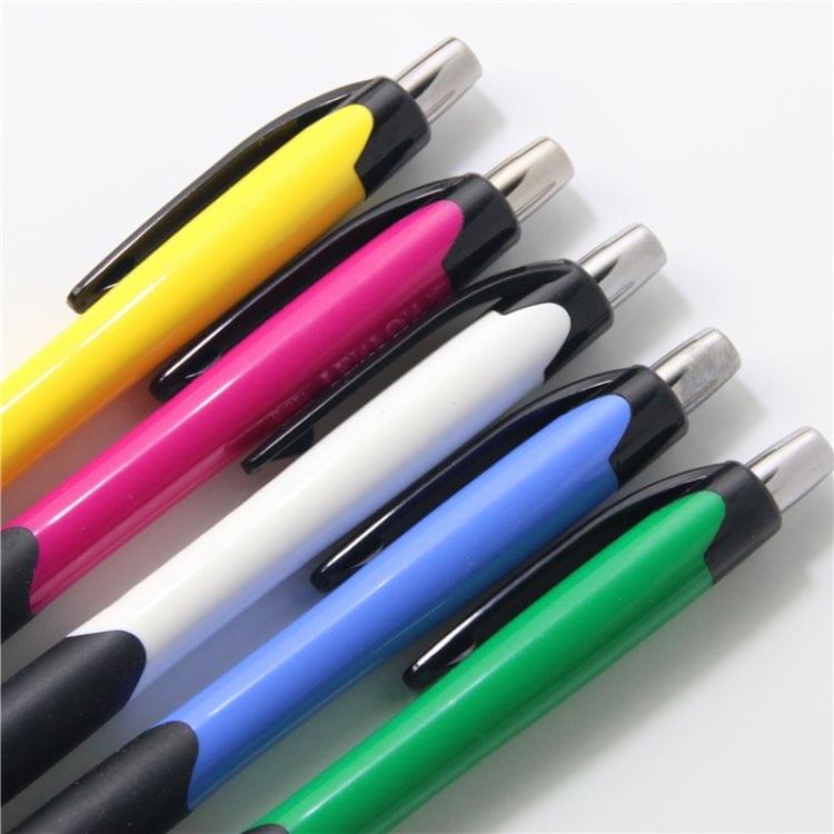 12 PCS Blue Ink Ballpoint Pen 0.7mm Classic Office Accessories Pens Stationery Canetas Escolar School Supplies