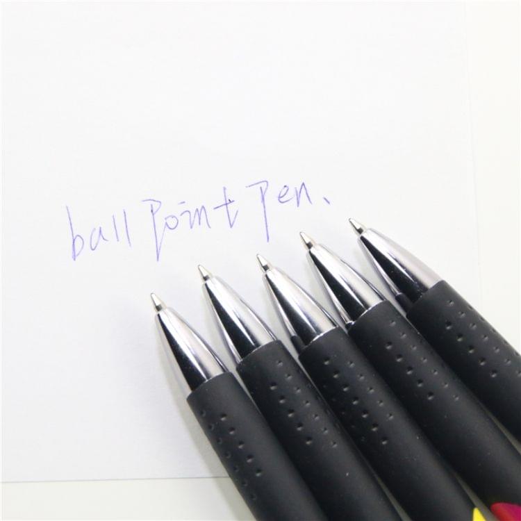 12 PCS Blue Ink Ballpoint Pen 0.7mm Classic Office Accessories Pens Stationery Canetas Escolar School Supplies