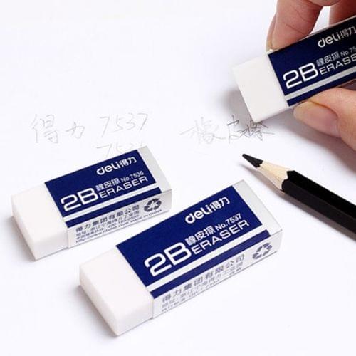 5 PCS 2B Pencil Advanced Sketch Drawing Eraser School Office Supplies Student Stationery