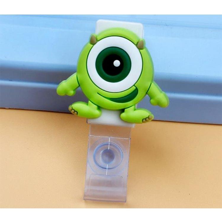 3PCS Monster University Transparent Retractable Badge ID Card Clip Badge Lanyard Card Holder 4