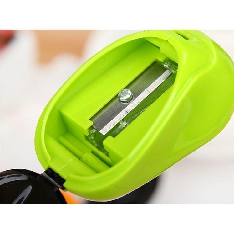 10 PCS Creative Mouse Style Pencil Sharpeners Mechanical Machine School Stationery Office Supplies, Random Color Delivery