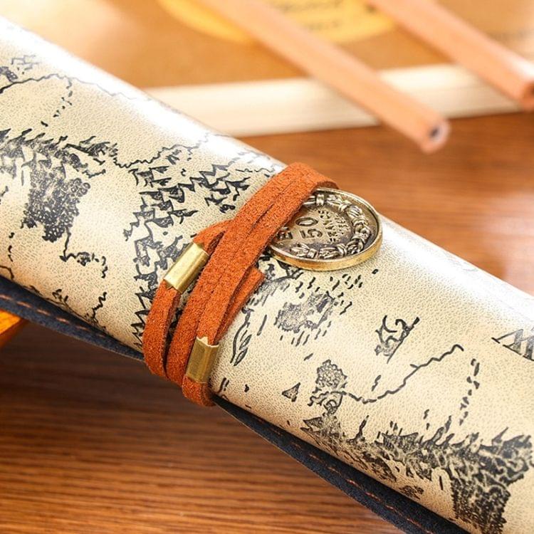 Simple Style Creative Stationery Bag Pencil Bag(Yellow)