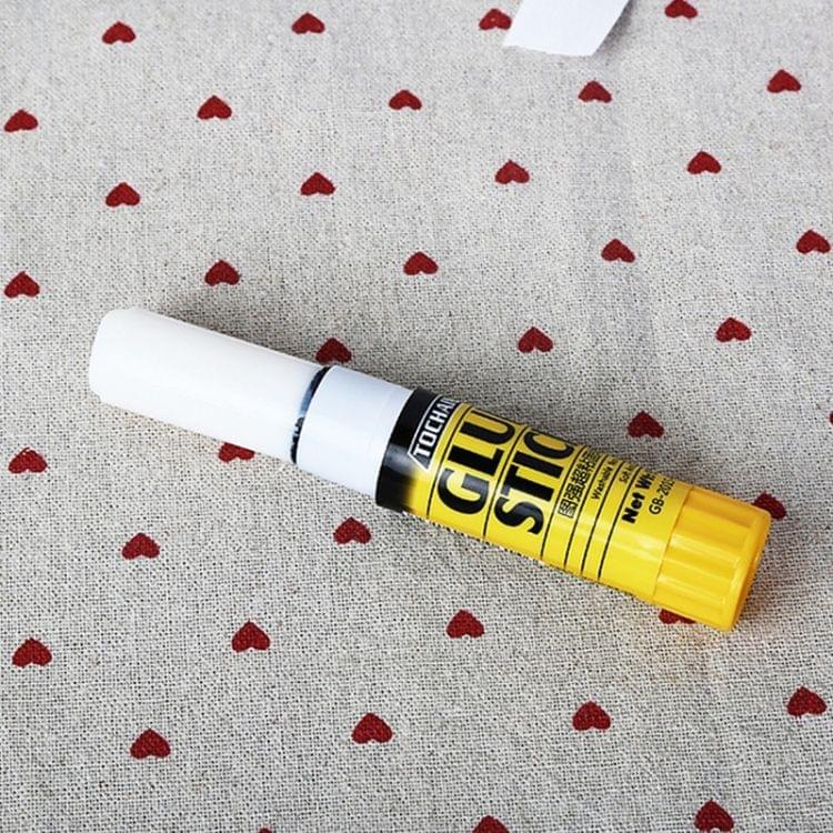 2 PCS School Supplies Fashion English Printing Solid Glue High Viscosity Glue Stick