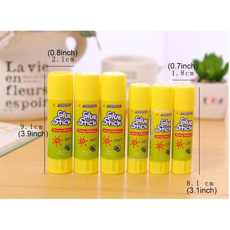 5 PCS Non-toxic Strong Adhesion Solid Glue Stick High Viscosity DIY Hand Made Work Glue, Large Size: 91 x 21mm