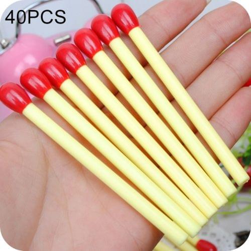 40 PCS Creative Match Style Ballpoint Pens Novel Pen School Stationery Office Supply