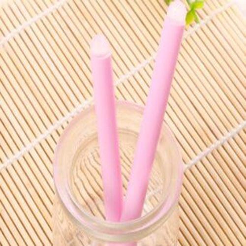 A2598 100 PCS Erasable Pen Special Rubber Stick Student Stationery Gifts Office Supplies(Pink)