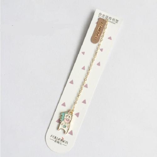 Kawaii Creative Metal Cute Animals Bookmarks Funny Book Marker Stationery Gift(Cute unicorn)