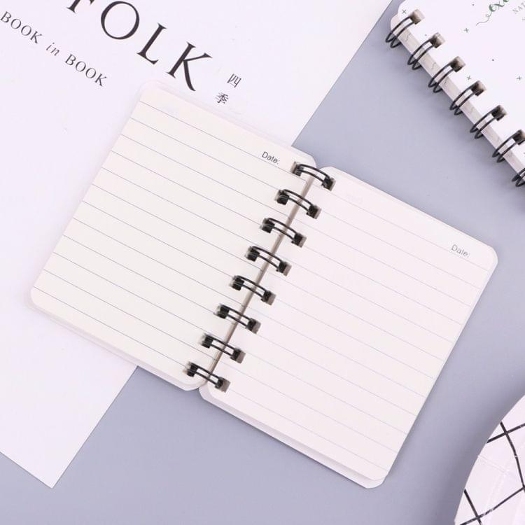 4 PCS C26 Cute Cactus Daily Office Supplies Spiral Notebook Diary Notepad Memo Pad School Stationery, Random Color