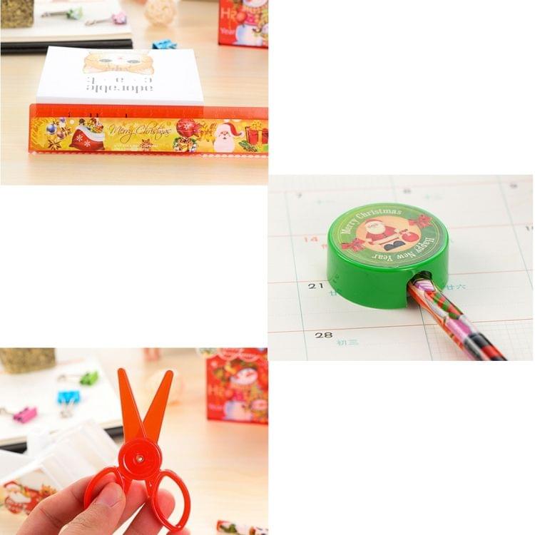 Creative Stationery Christmas Gift Children Stationery Set Pen Container Storage Box Student Stationery