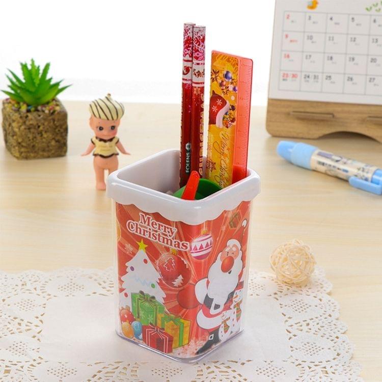 Creative Stationery Christmas Gift Children Stationery Set Pen Container Storage Box Student Stationery