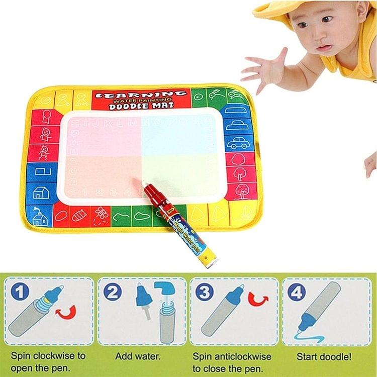 3PCS Magic Learning Doodle Mat Painting Canvas Writing Board Kids Toy