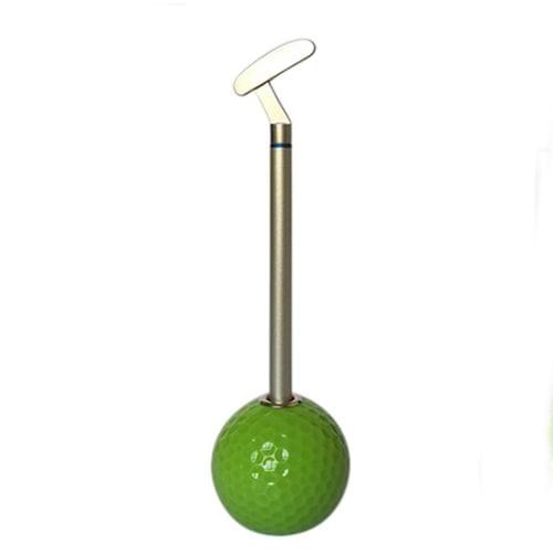 Golf Club Shape Ballpoint Pens, Push Rod Head (Green)