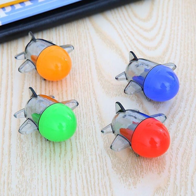 3 PCS Creative Cute Small Aircraft Style Pencil Sharpeners Mechanical Machine School Stationery Office Supplies, Random Color Delivery