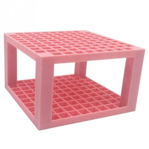 Detachable 96 Hole Pencil Holder Brush Multifunction Organizer(Pink)