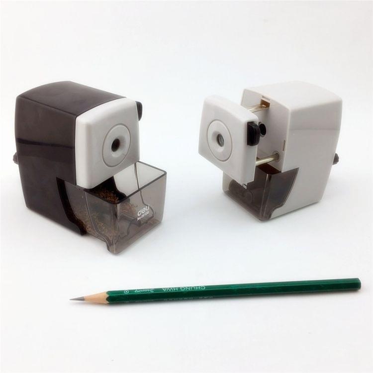 Deli Stationery Pencil Sharpeners Office School Supplies Mechanical Manual Pencil Sharpener(Black)