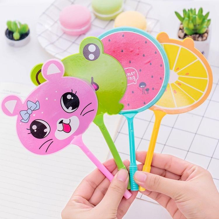 20 PCS Creative Cute Fan Ballpoint Pen Writing Stationery for Kids Gift / Office School Supplies, Random Style Delivery