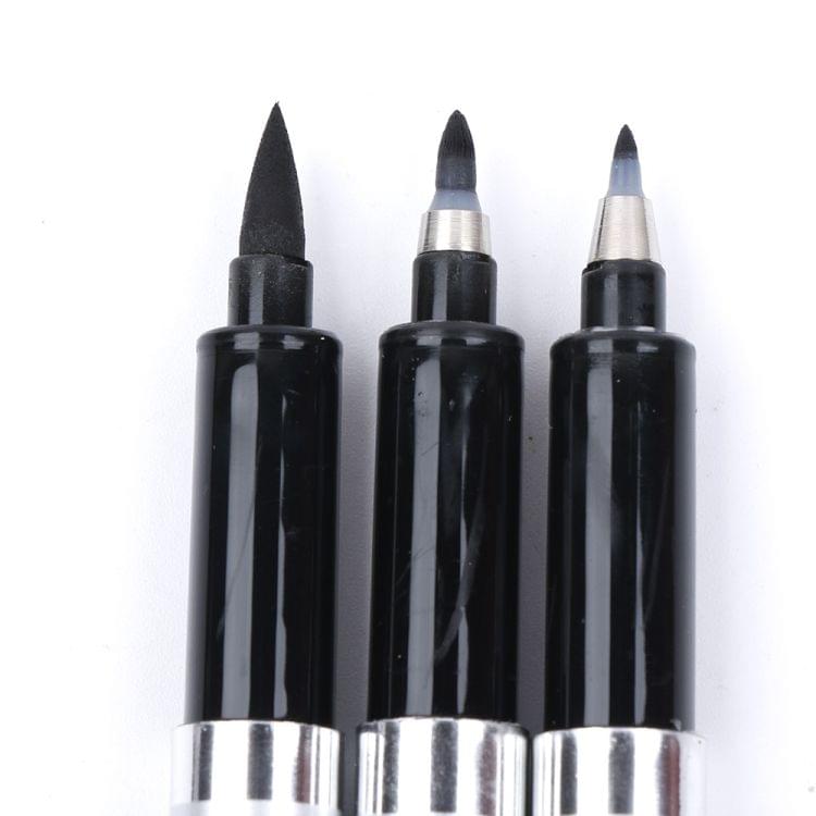 Calligraphy Pen Brush Signature Pen Words Learning Stationery Art Marker(Large)