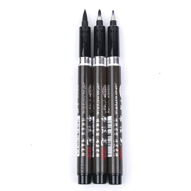 Calligraphy Pen Brush Signature Pen Words Learning Stationery Art Marker(Small)