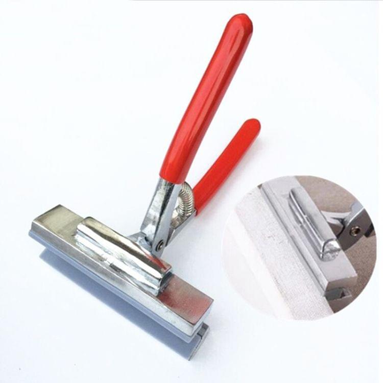 Oil Painting Plier Red Grasp Stretch Tighten Canvas Clamp Plier, Size: 12cm