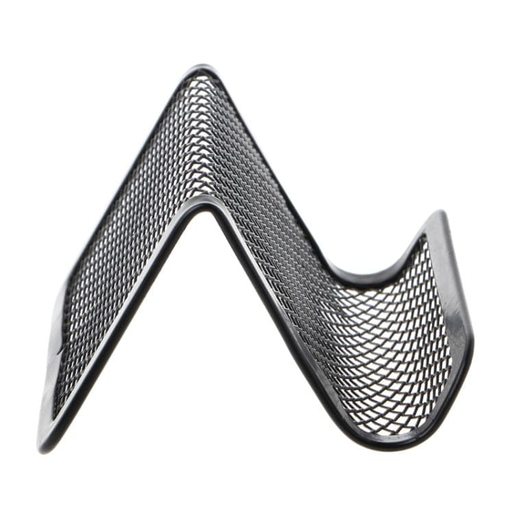 5 PCS Office Convenient Practical Metal Mesh Card Holder