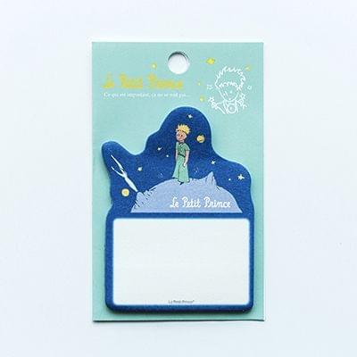 Cartoon Little Prince Pattern Memo Pad Paper Sticky Notes Planner Sticker Paste Stationery(Blue)