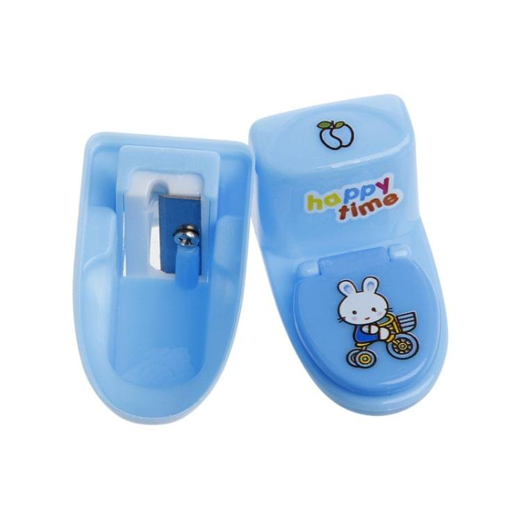Creative Pencil Sharpener New Learning Modeling Toilet Toilet Pencil Sharpener Pencil Knife, Random Color