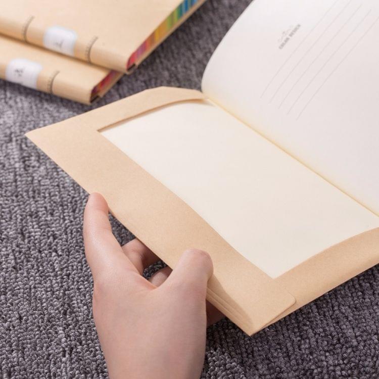 Kraft Paper Book Cover 32K Books Protective Thicken Kraft Paper Cover