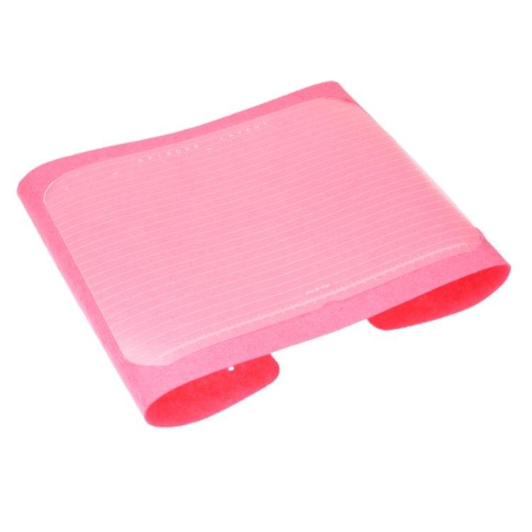 Multi-Functional Office / Home Desk Table Keyboard Mat(Pink)