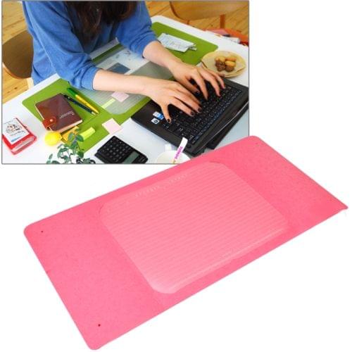 Multi-Functional Office / Home Desk Table Keyboard Mat(Pink)
