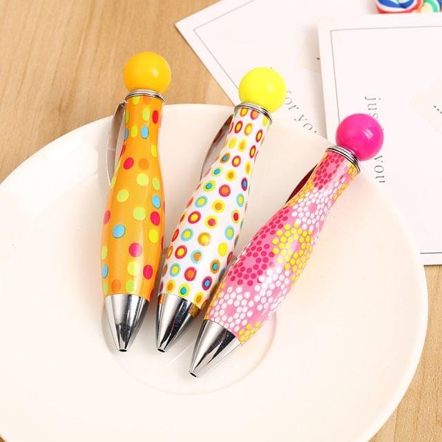 2 PCS Children Lovely Fat Style Bowling Ballpoint Pens