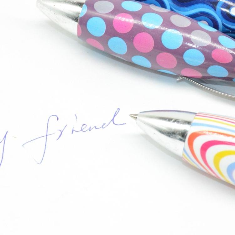 2 PCS Children Lovely Fat Style Bowling Ballpoint Pens