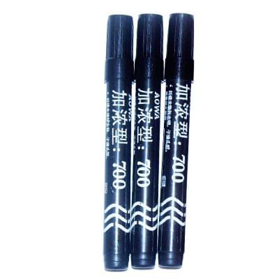 8 PCS Permanent Paint Marker Pen Oily Waterproof Markers Pens Graffiti Stationery Supplies(Back)