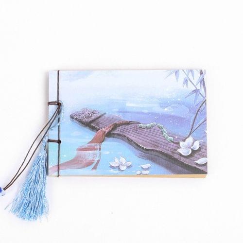 Vintage Diary Retro NoteBook Sketchbook Stationery Office School Supplies Gift(Row song)